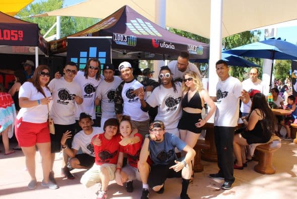 Una tremenda "Fiesta de Verano" disfrutaron cientos de personas en "Wet 'n' Wild, donde estuvieron presentes los talentos de nuestras emisoras de Uforia. 