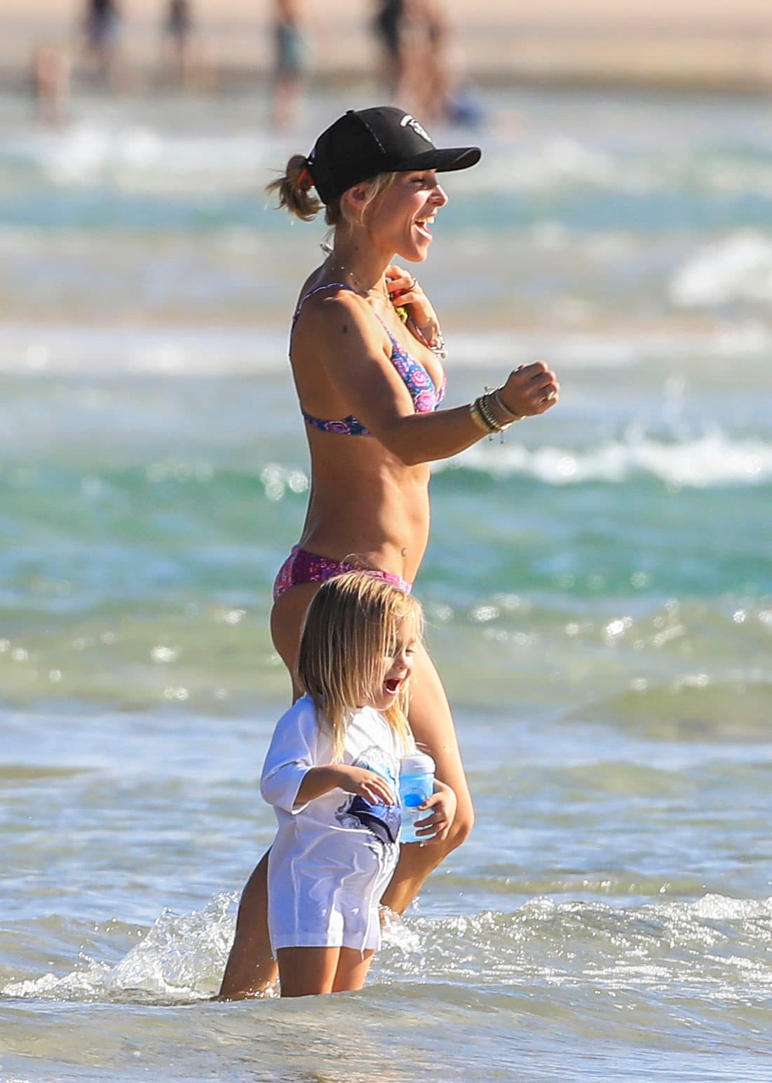 Les faltó la compañía de su hija mayor, India Rose.