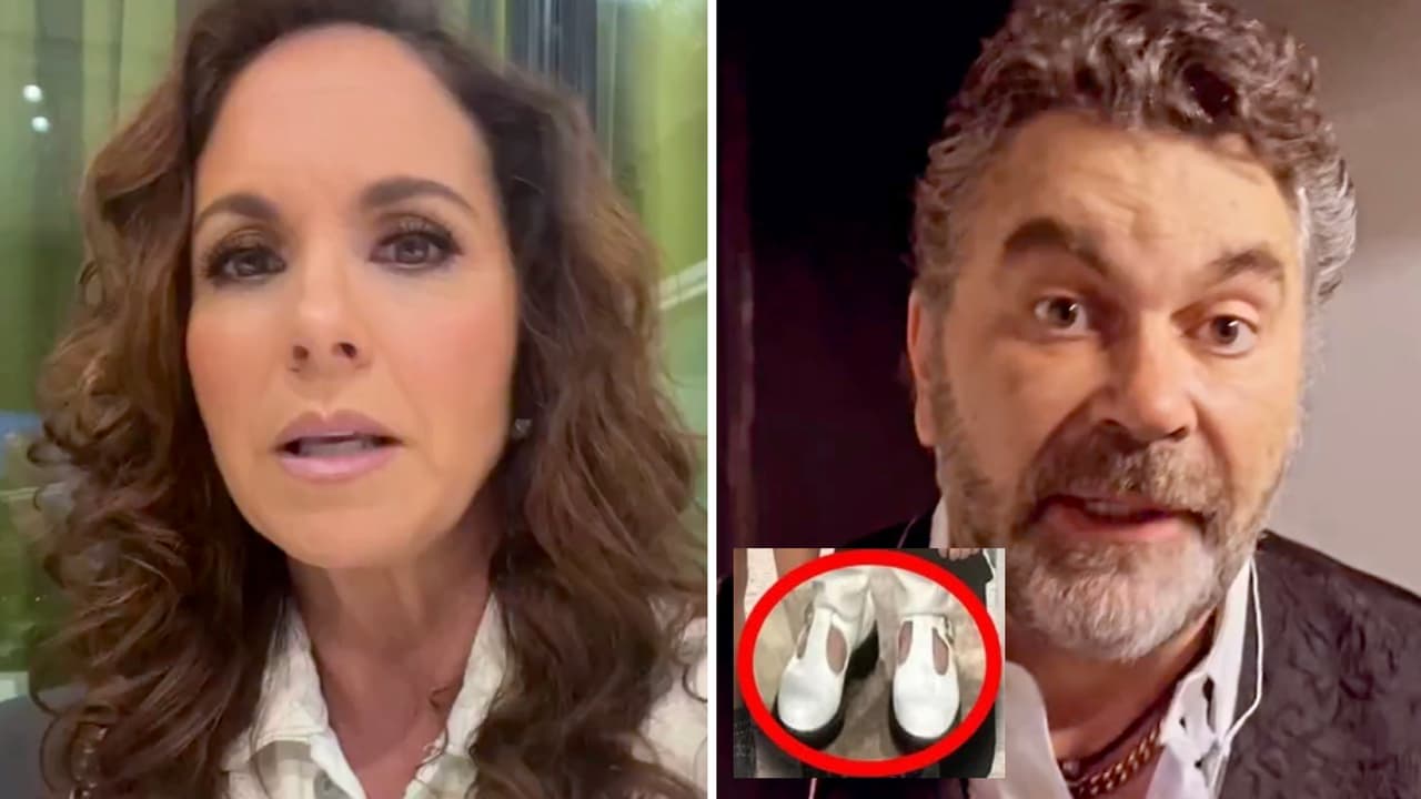 Lucero defiende a Mijares por sus zapatos ¿“de mujer”?