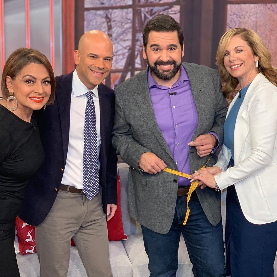 Albert Martínez, es uno de los integrantes del equipo de Despierta América que no pierde la vista de su meta de bajar de peso. Con la ayuda de sus doctores y su coach María Antonieta Collins ha logrado bajar 30 libras.