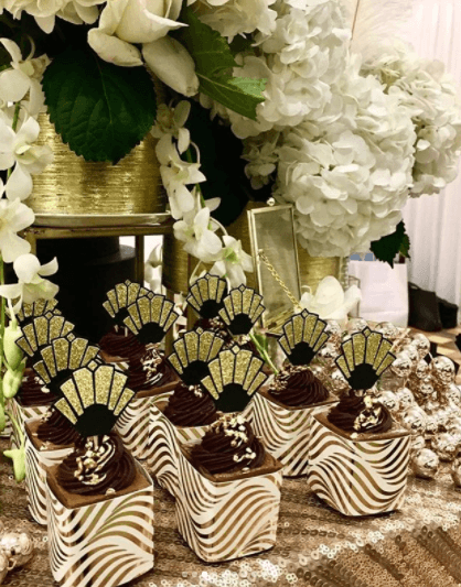 La decoración era muy bella, Lourdes quedó muy satisfecha con tantos detalles.