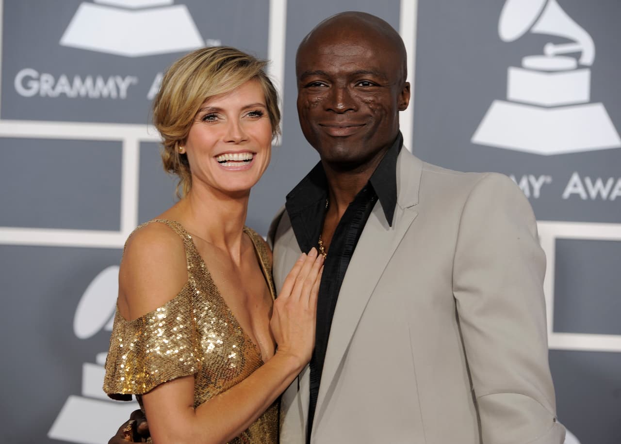 Seal – Durante siete largos años, el talentoso artista Seal mantuvo una relación amorosa con la supermodelo Heidi Klum.