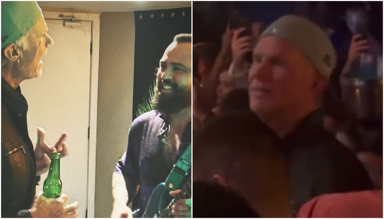 Baterista do Red Hot surpreende ao surgir em show de sertanejo: "Quase tirando cidadania"