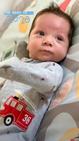 Andrea Chediak está encantada con el regalo que le dio la vida y se prepara para ser la mejor mamá del año que apenas comienza.