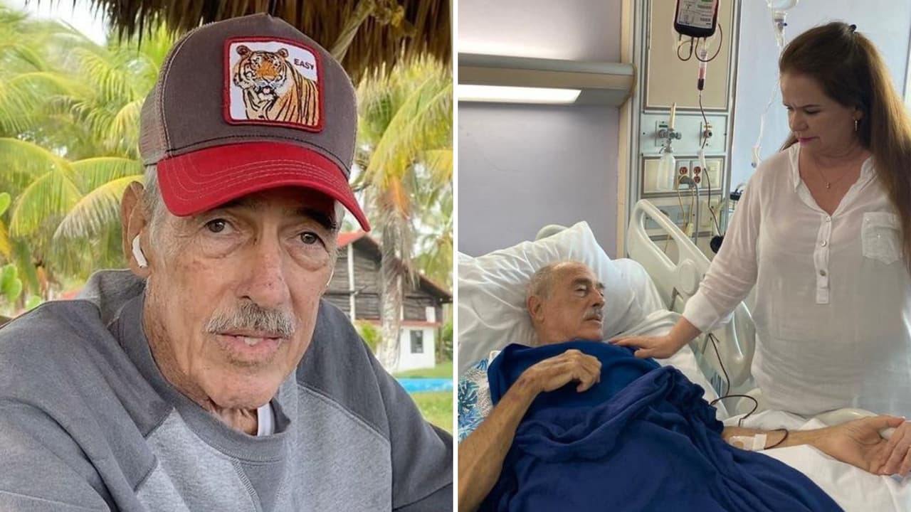 Esposa de Andrés García reporta al actor “delicado”, pero niega su fallecimiento