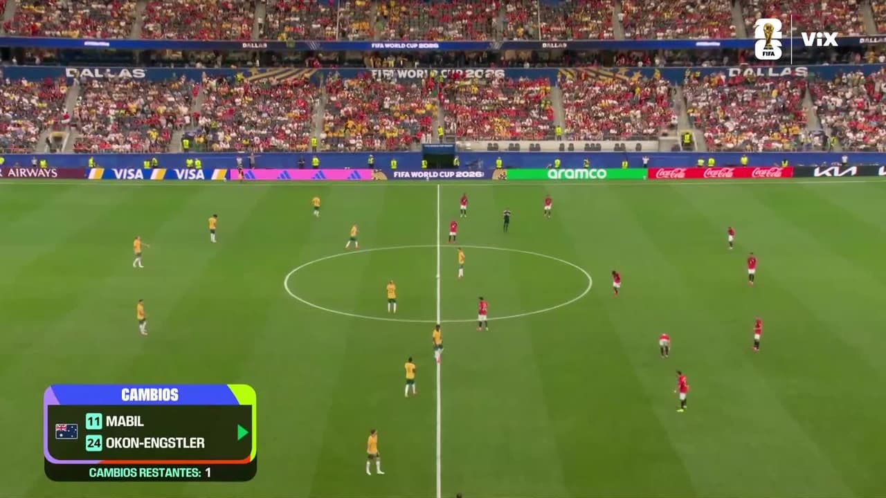 ¡Arranca el primer tiempo extra! Australia y Egipto siguen en la batalla