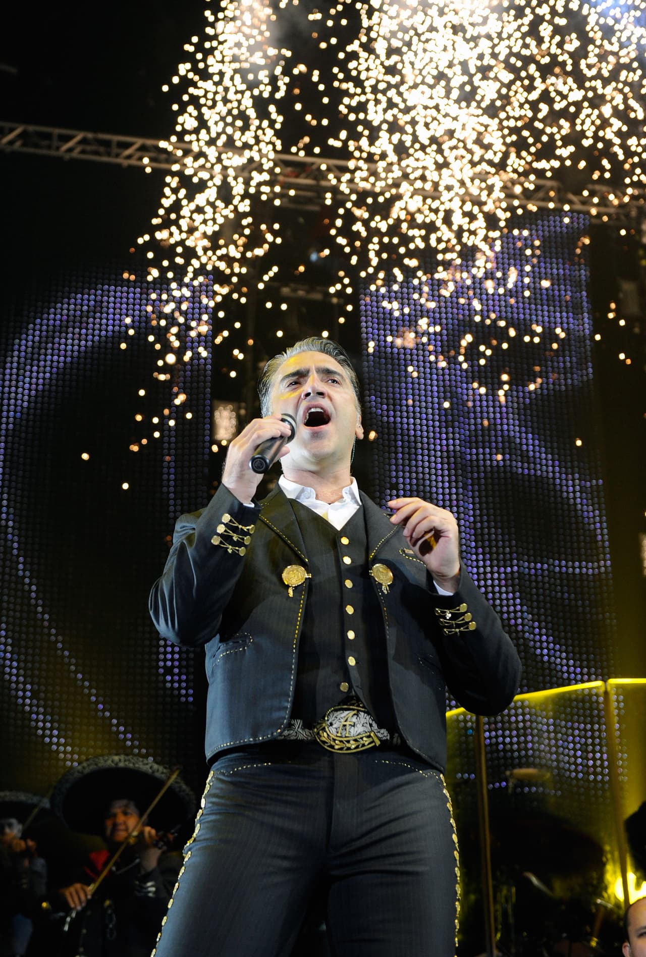 El personal de la aerolínea tuvo que bajar a ‘El Potrillo’ del avión.
<br>