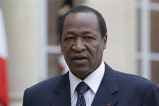 Blaise Compaoré, presidente de Burkina Faso, dimitió.
