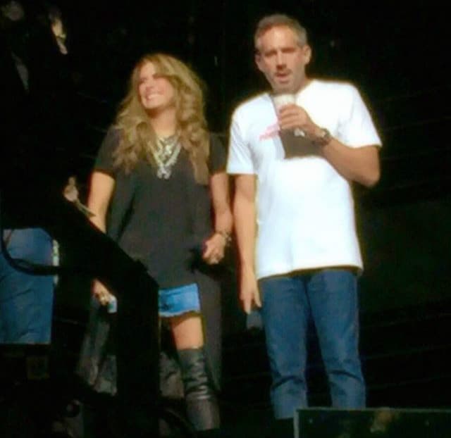 Junto a su querido amigo, Arath de la Torre, condujeron esta edición de Premio Lo Nuestro.