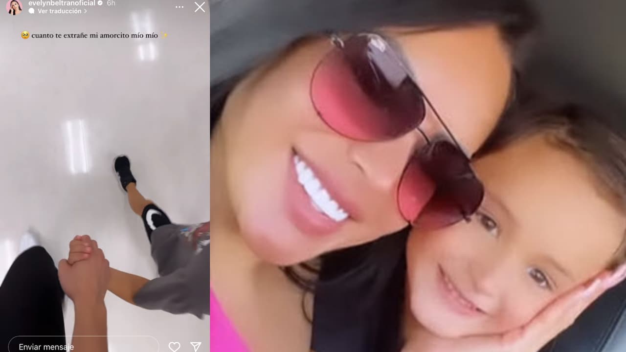 Evelyn Beltrán volvió a caminar junto a su hijo tras un mes de no hacerlo.