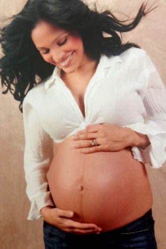 Karla Martínez recordando el regalo más hermoso que le ha dado la vida.