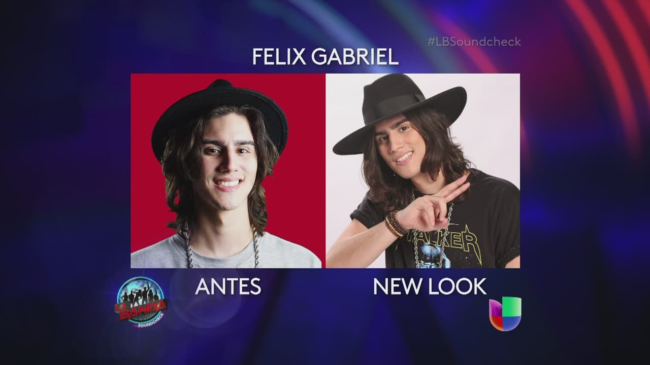 Alondra, Christian, Fabyan, Félix, Taishmara y Verónica llegaron a los shows en vivo de La Banda y con este nuevo cambio llegó un cambio de look.