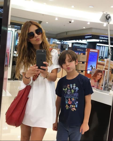 Santino fue producto del gran amor que tuvieron durante seis años como matrimonio, pues en el 2010 se separaron.