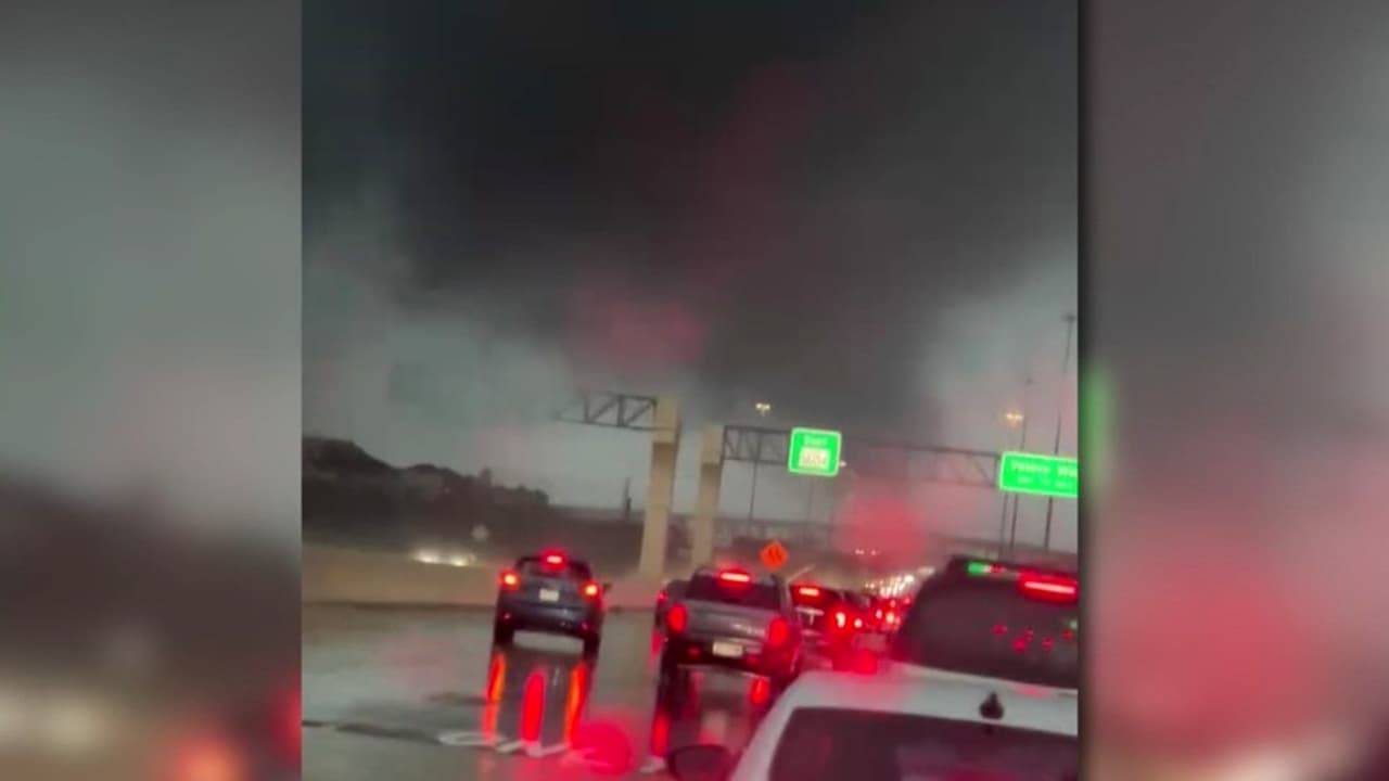 Imágenes del tornado que tocó tierra en el norte de San Antonio: se esperan más lluvias