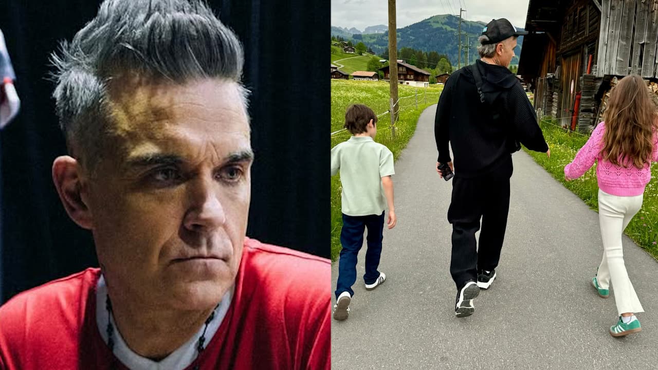 Robbie Williams compartió polémica decisión sobre la crianza de sus hijos: no les permitirá tener celular