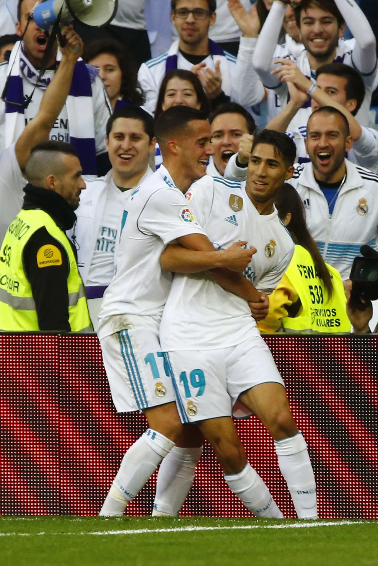 El joven marroquí se estrenó como goleador en el primer equipo del Madrid.
