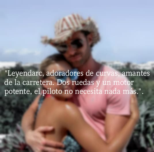 Angelique Boyer le envía mensaje a Sebastián Rulli previo a su viaje en motocicleta.