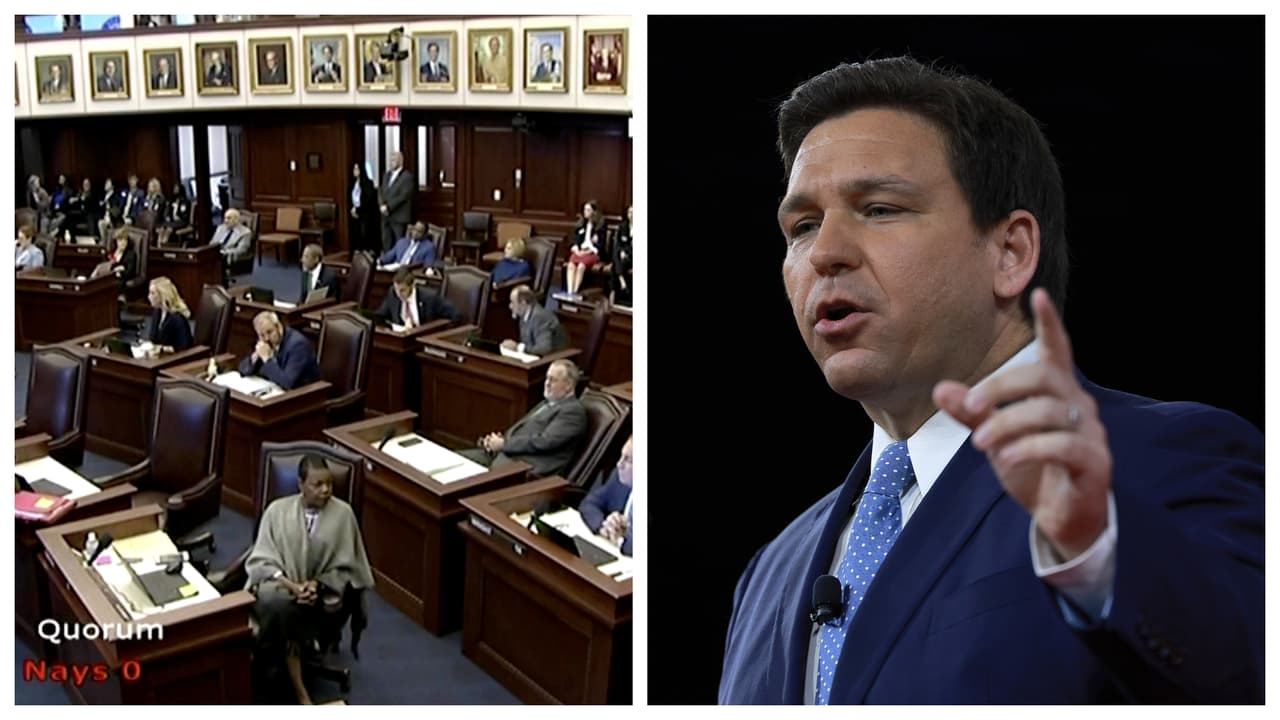 Restricciones al aborto y “no digas gay”: estas leyes de Florida esperan la firma de DeSantis