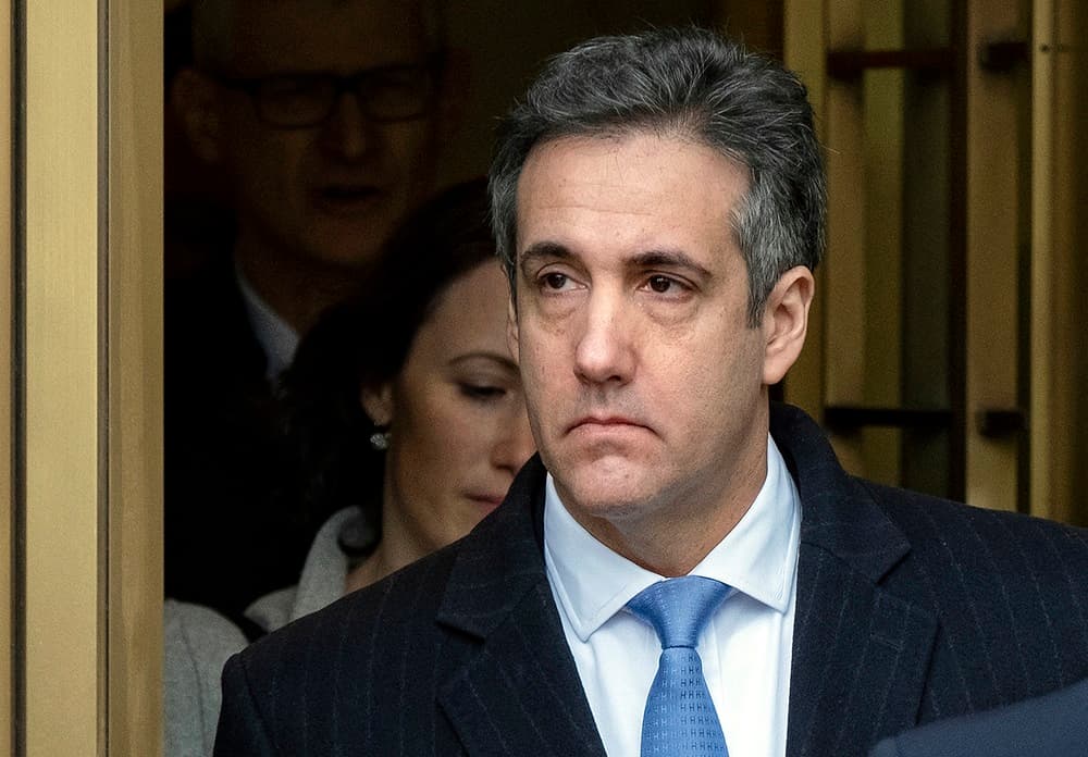 "Queda mucho por decir", afirma Michael Cohen antes de entrar en la cárcel para cumplir su condena 