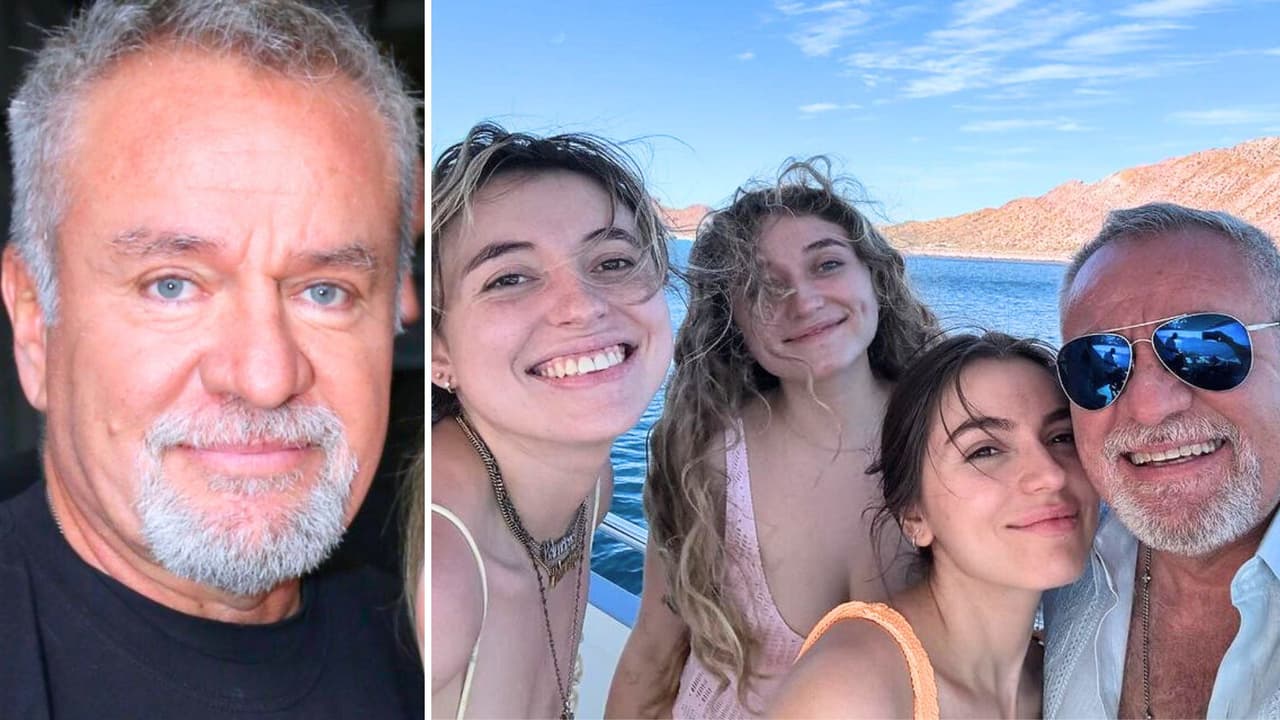 Productor 'El Güero' Castro celebra cumpleaños en bello mar mexicano con sus 3 hijas: "Mis sirenas"