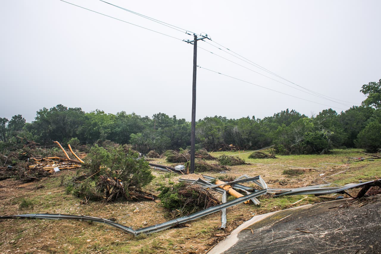 Algunas zonas de la ciudad quedaron bajo el agua luego de intensas lluvias.