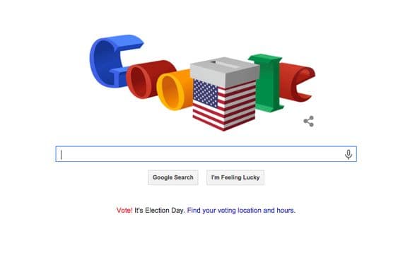 Google dedica su Doodle a las elecciones legislativas