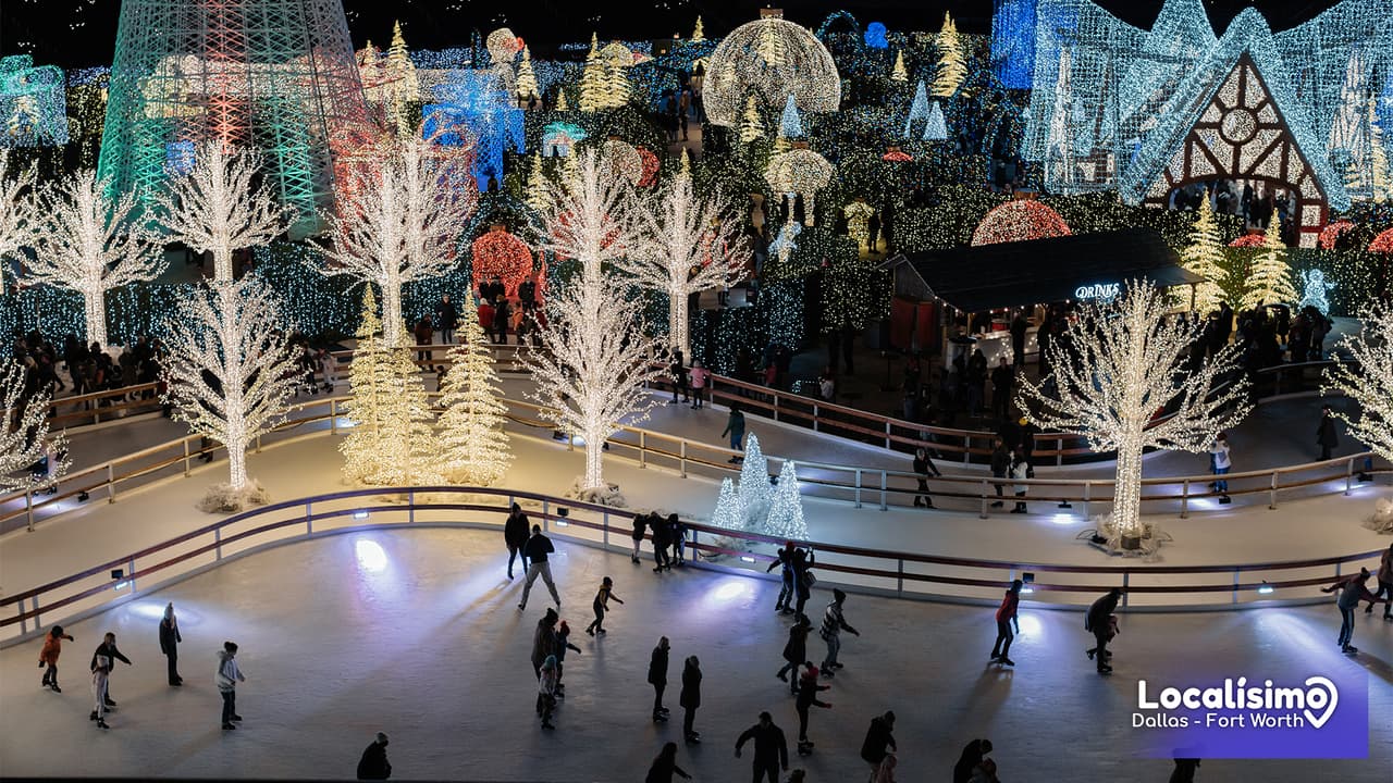 En video: puedes ver los escenarios navideños que hay por estas fiestas de Navidad en Dallas y Fort Worth.