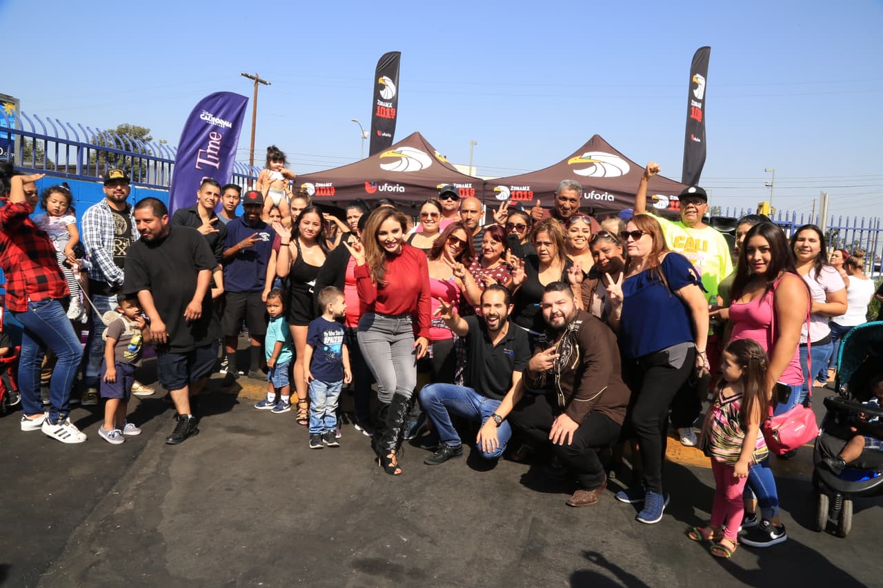 El Free-guey show es muy querido por su público y estas fotos lo demuestran.