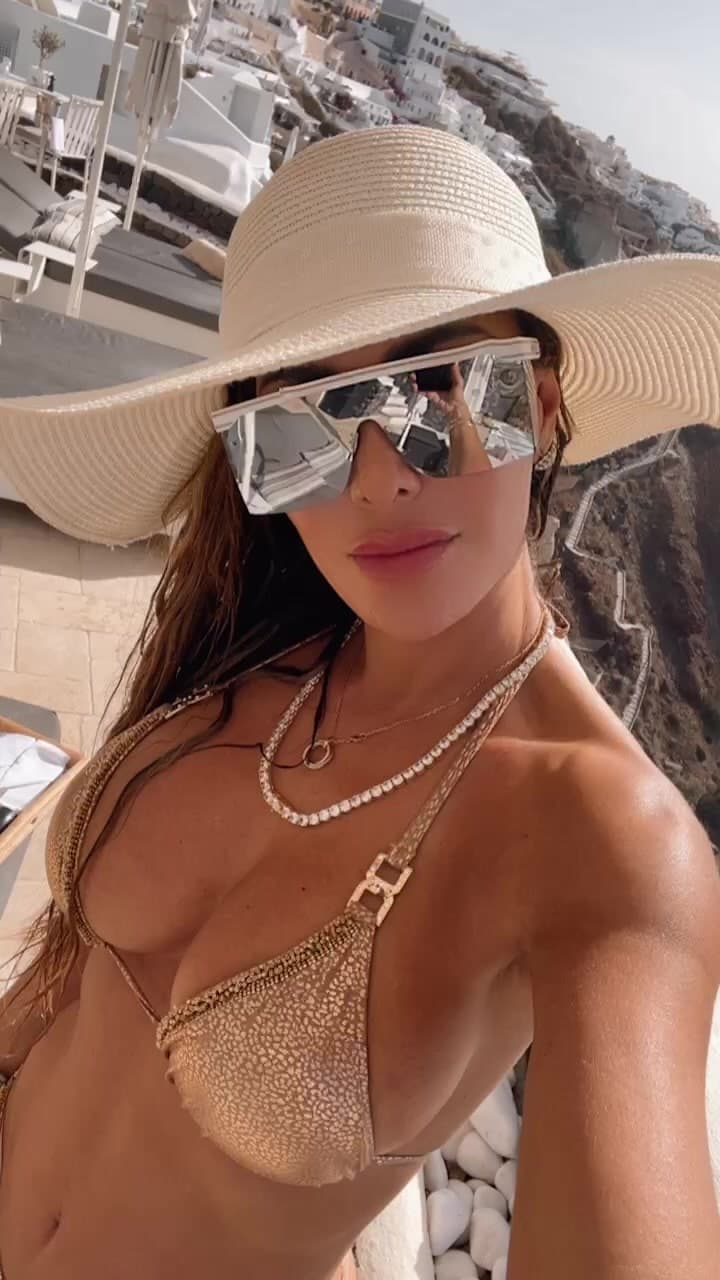 Fue precisamente en esa ciudad griega donde la actriz recibió un año más de vida. “¡Es mi cumpleaños!”, escribió en una publicación que se llenó de felicitaciones.