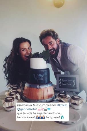 La actriz confesó a Univision Entretenimiento que comenzó a llamarle conejo en ruso y así felicitó al actor en su cumpleaños.