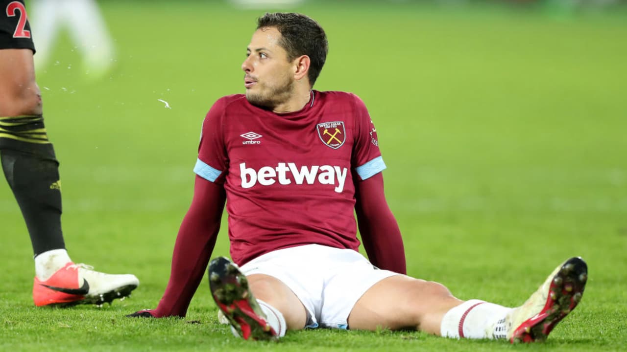 Javier Hernández tampoco estará contra Arsenal con West Ham