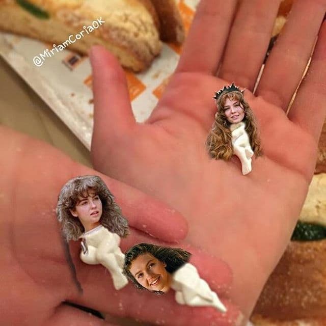 Con esta imagen podemos constatar que Thalía sigue guardado un cariño muy grande por su trilogía de las Marías.