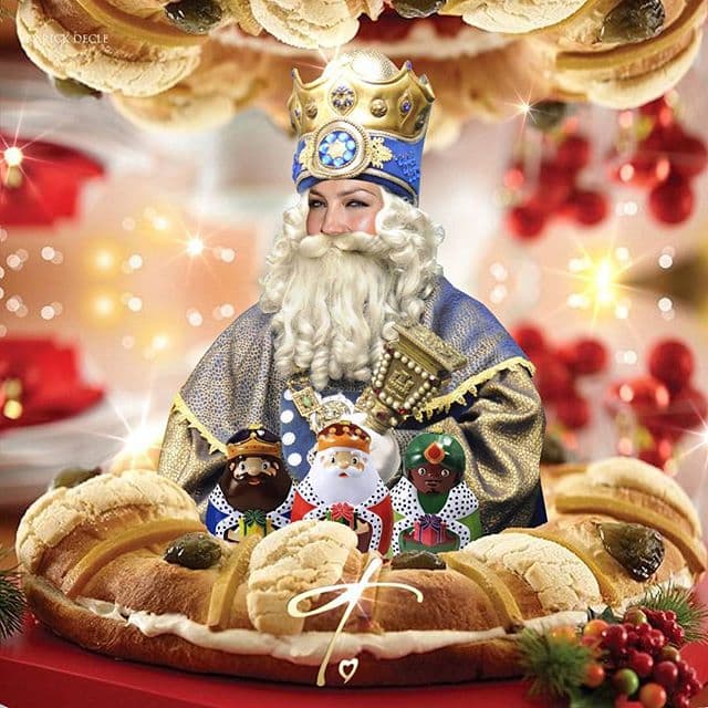 Lo mejor es que como bien dice ella, las tradiciones ahora viven en sus pequeños hijos.