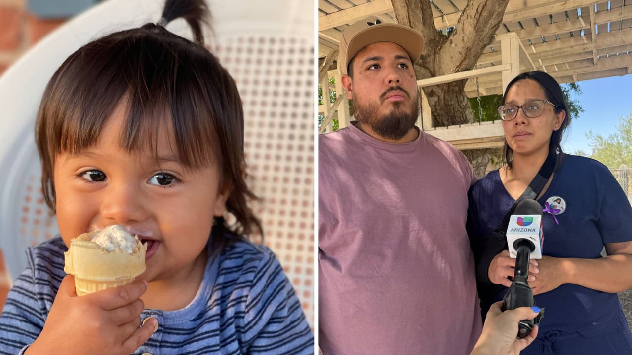 “Me la arrebataron”: En una carrera callejera, un auto parte otro en dos y mata a Anna, una niña de 3 años, en Tucson