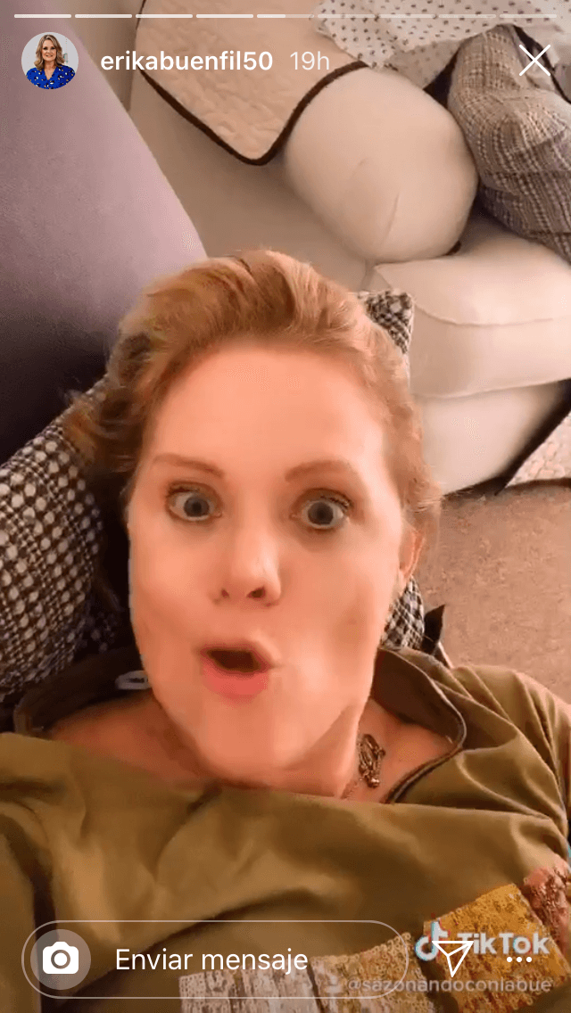 Erika se dijo feliz por la aceptación del público, pues ha llegado a nuevas generaciones con sus cuentas de TikTok, Instagram y YouTube.
<br>