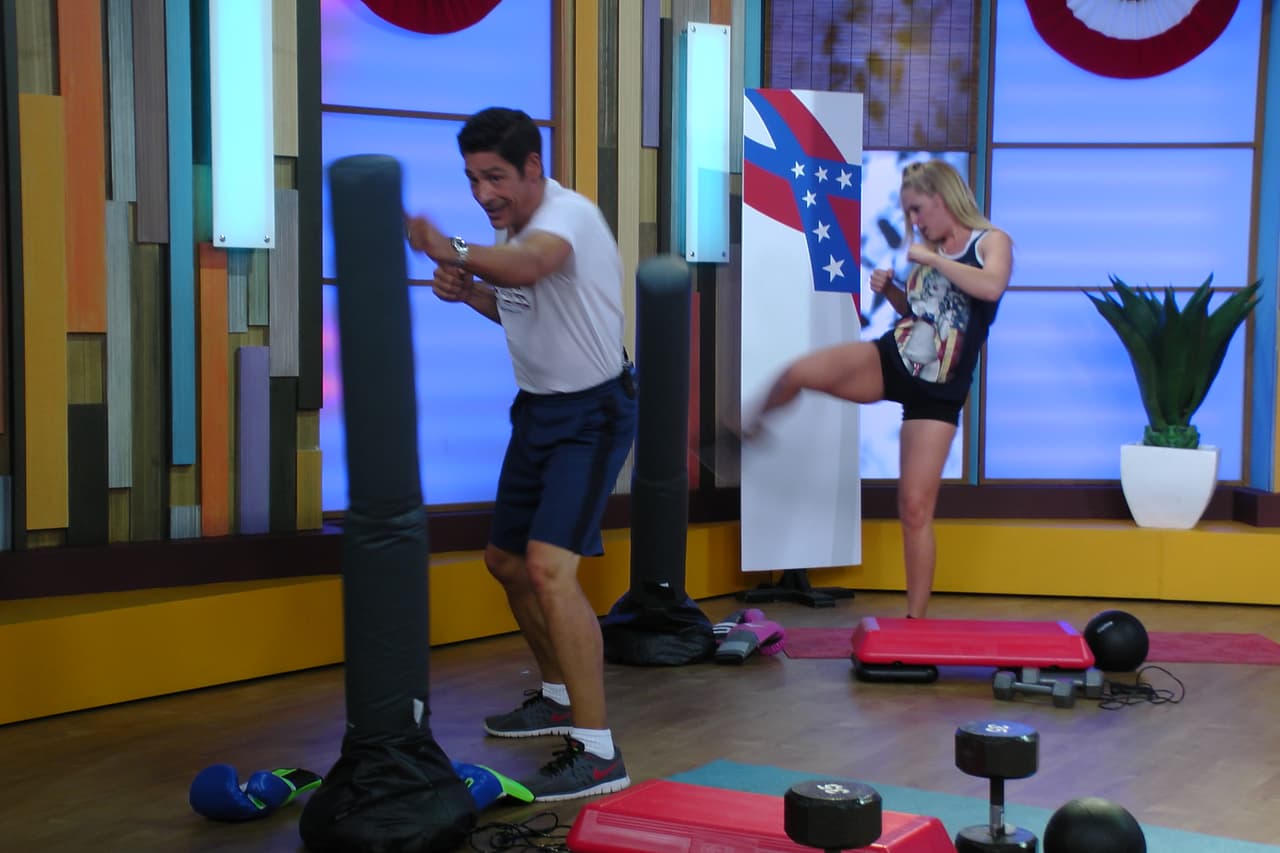 Johnny estaba muy atento a esta rutina, y dijo que la seguirá de ahora en adelante.