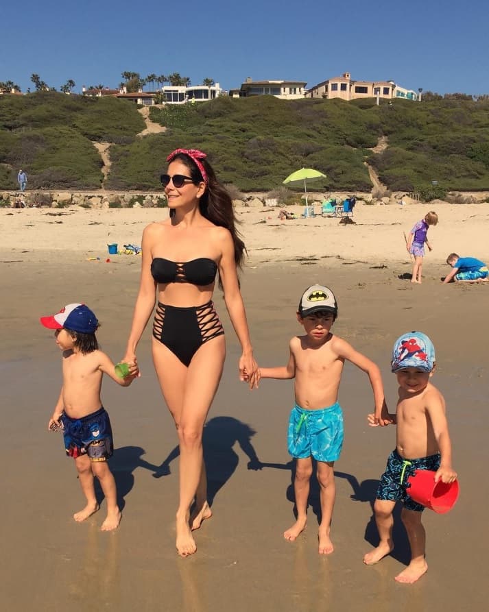 Fruto de su relación ya tienen tres hijos: Matteo, Alesso y Lucca Leo.