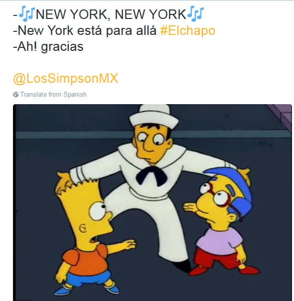 Bart y Milhouse le dan una ayudadita en su camino...