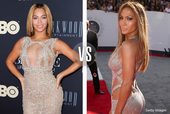 ¿Será que Beyoncé tiene la esperanza de que la ropa se le vea como a Jenni? Lo cierto es que ella tiene más curvas.