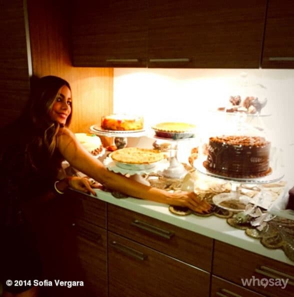 Sofía constantemente publica fotos de comida en sus redes sociales.