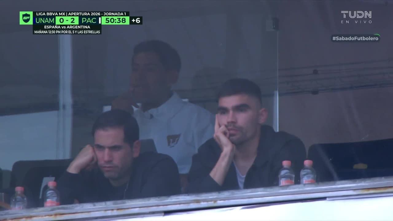 Johan Vásquez regresa a Ciudad Universitaria para ver el debut de Pumas en el AP2026