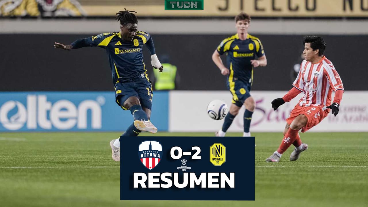 Resumen | Ottawa cae en casa ante Nashville SC y peligra su pase en Concacaf