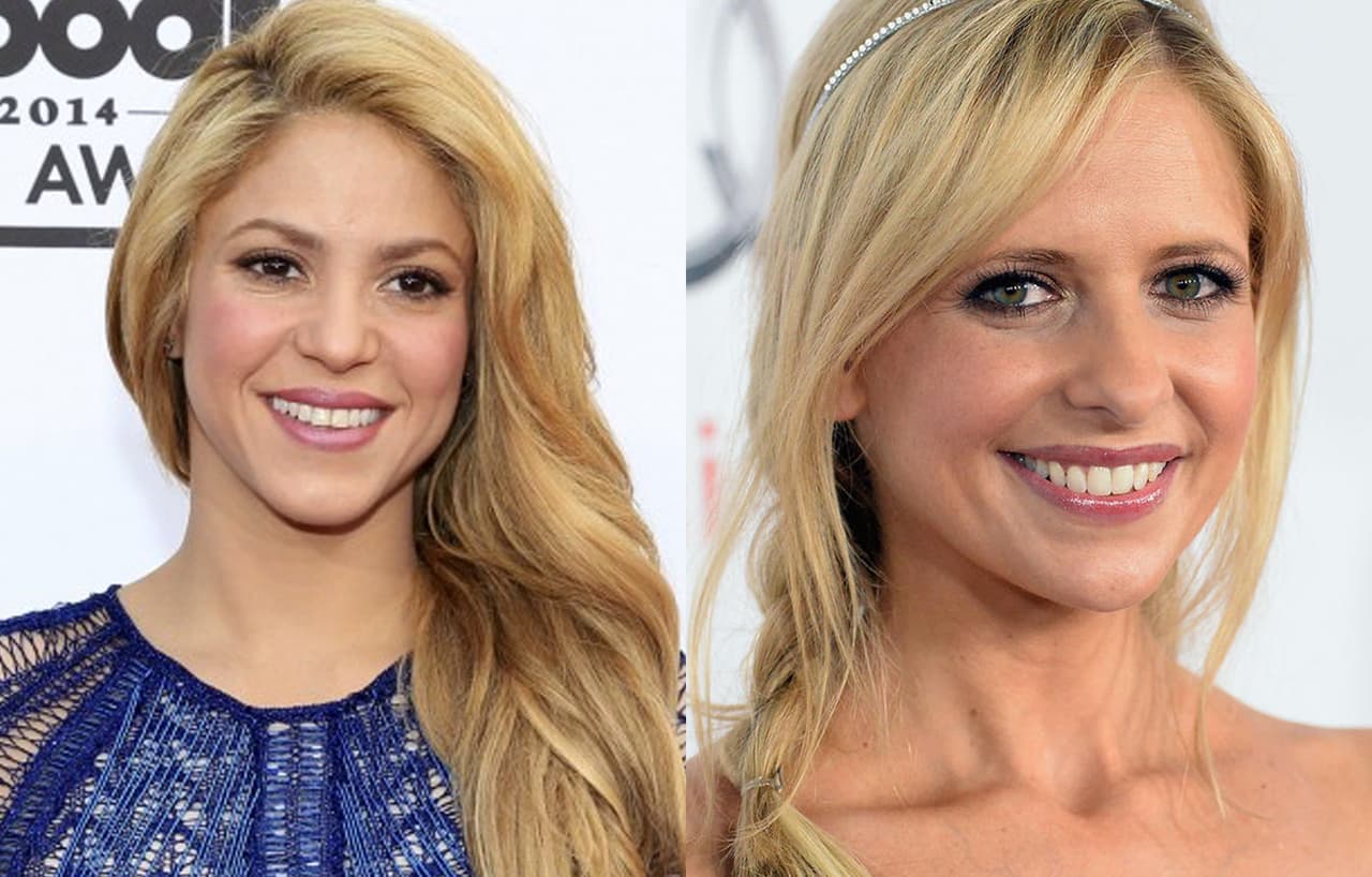 Shakira VS Sarah Michelle Gellar. Edad 39.