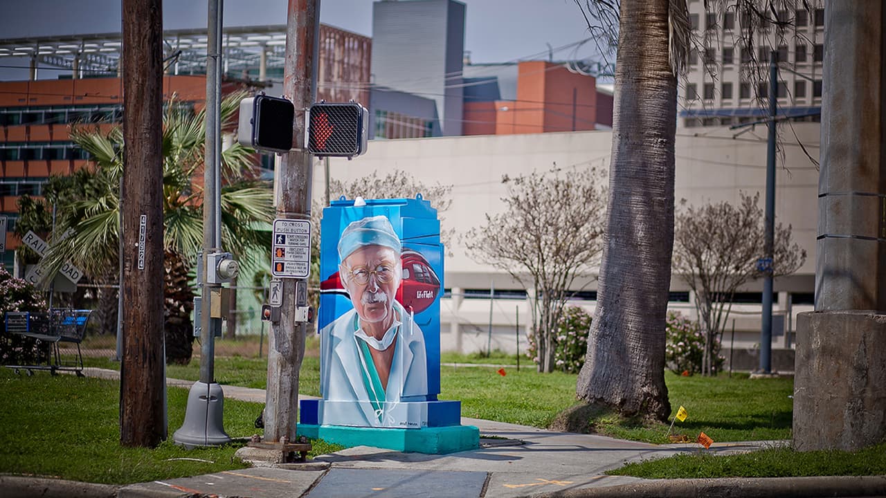 Título de obra: Dr. Red Duke
<br>Artistas: Anat Ronen y Pilot
<br>Ubicación: Fannin y Braeswood