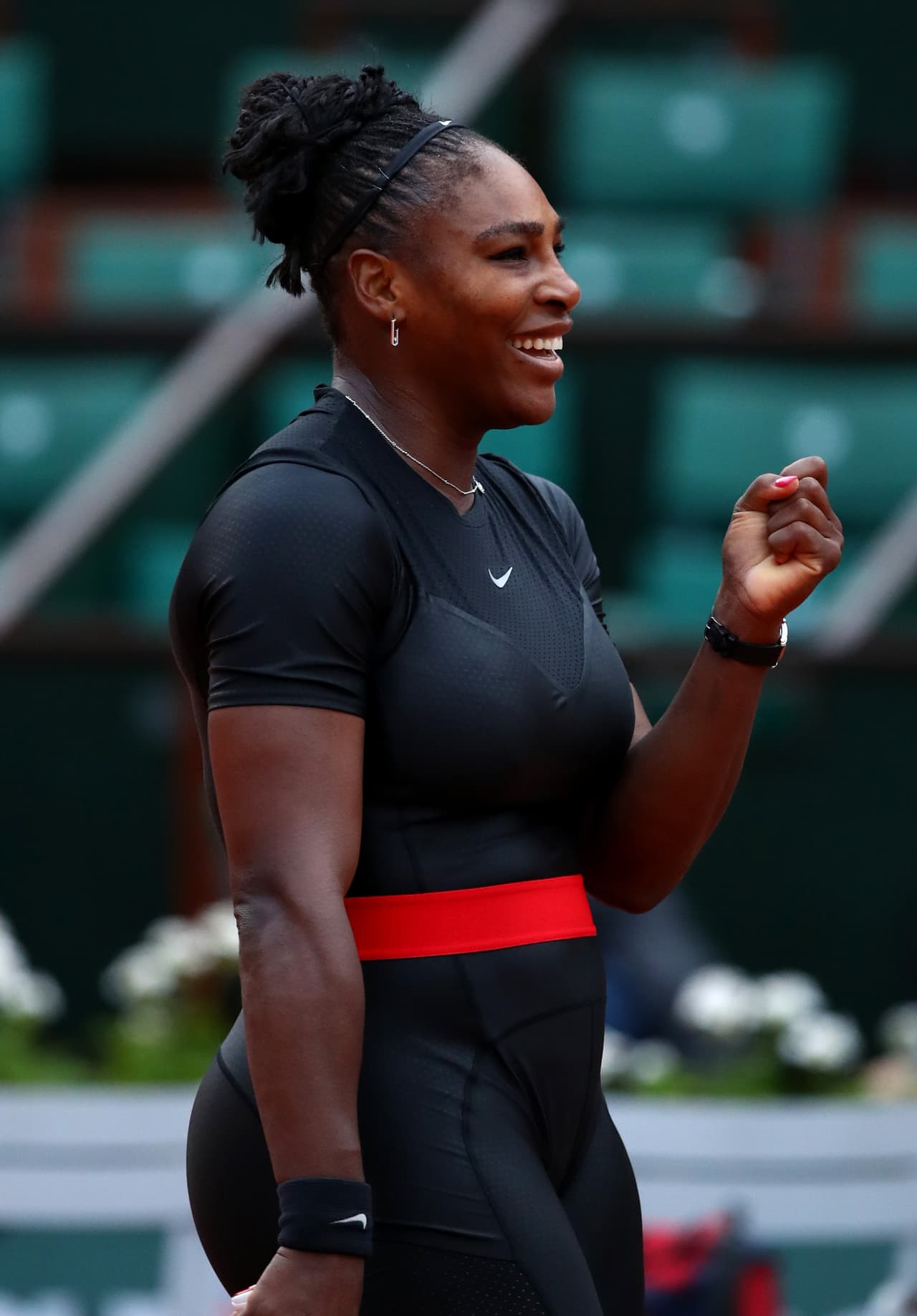 Así luce el outfit 'prohibido' de Serena Williams.