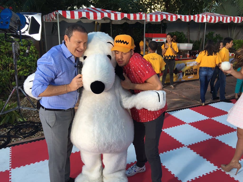 En Despierta América, We looooooove Snoopy!
