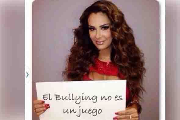 La cantante y actriz mexicana Ninel Conde. Foto tomada de Twitter.