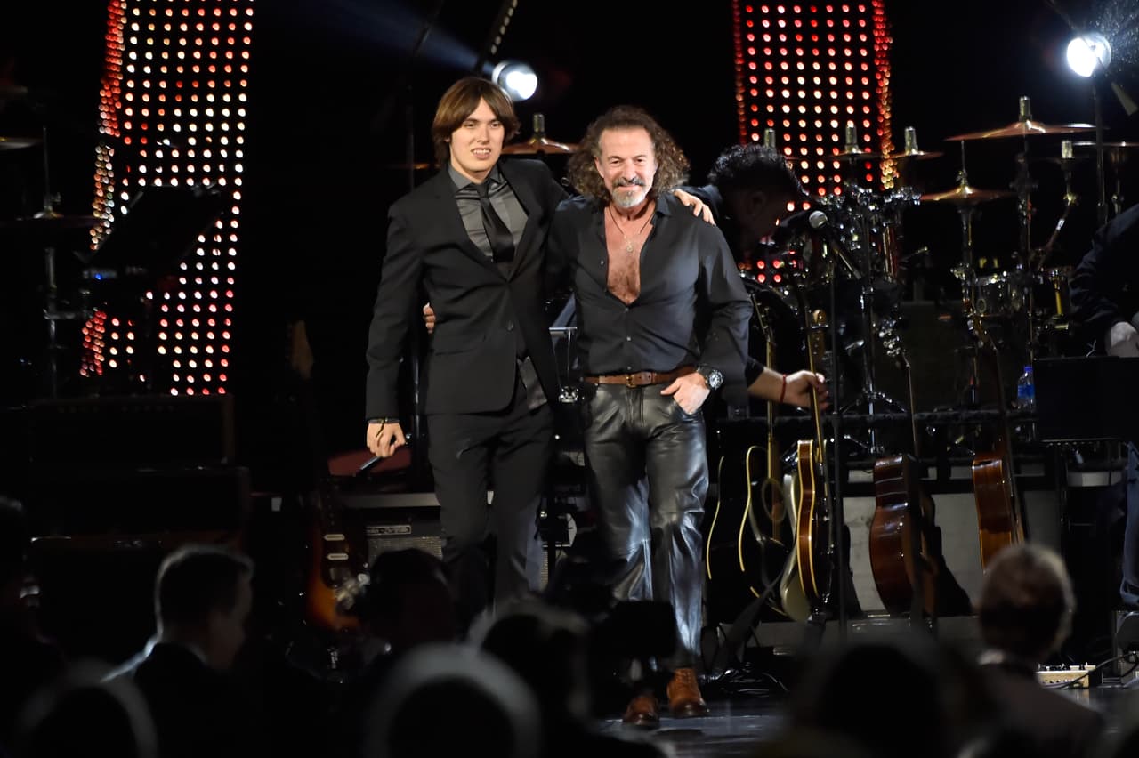 José María Cano y su hijo Dani.