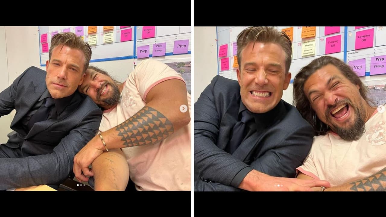 Ben Affleck y Jason Momoa