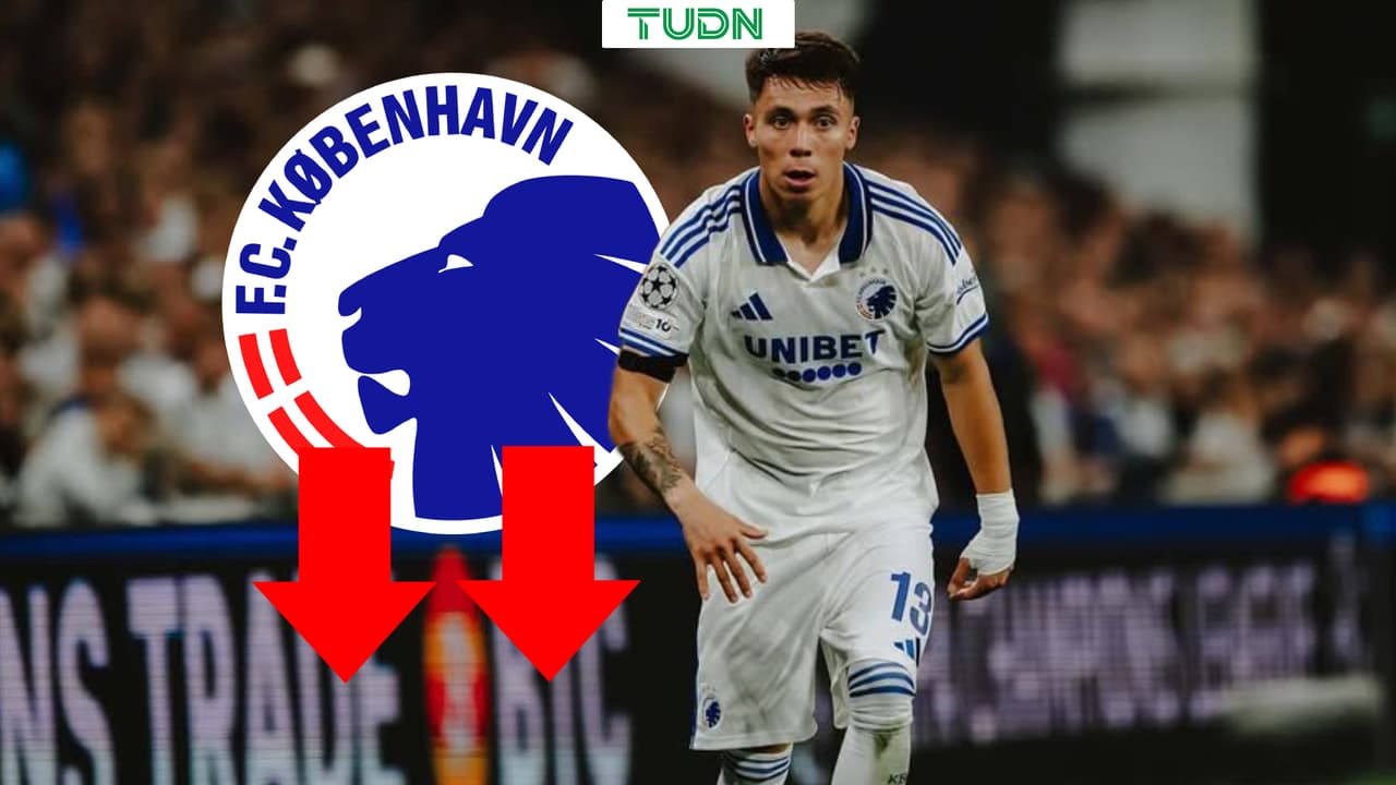 El FC Copenhague de Rodrigo Huescas puede descender en Dinamarca